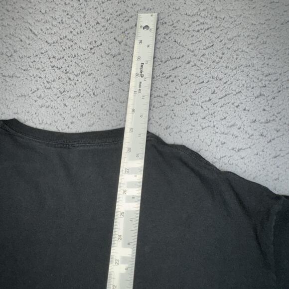 Albert Einstein Shirt Mens Large Black Colorful Splatter Portrait Graphic Tee - Picture 9 of 10